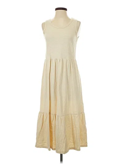 Pre-owned Mod Ref Casual Dress In Tan