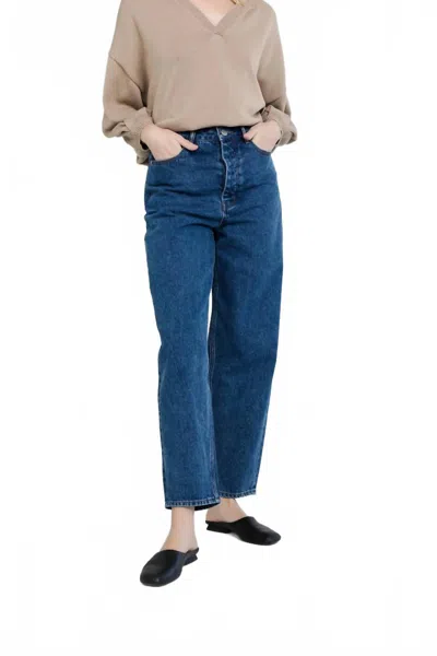 Mod Ref Chessy Straight Leg Jeans In Blue