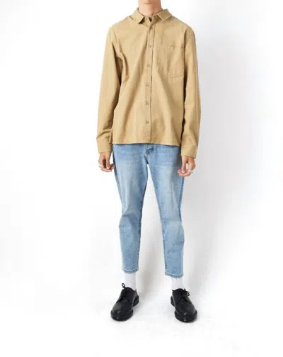 Mod Ref Davy Shirt In Khaki In Green
