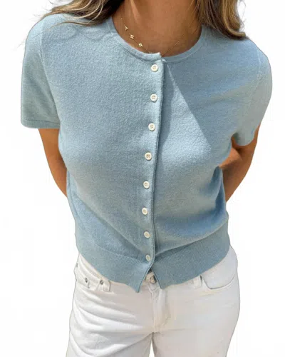 Mod Ref Daylight Knit Top In Blue In Multi