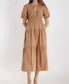 Mod Ref Drea Maxi Dress In Clay In Grey