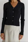 Mod Ref Gia Knit Top In Black