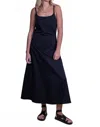 Mod Ref Jones Midi Dress In Navy Blue In Blue