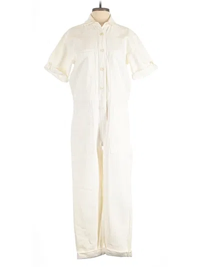 Pre-owned Mod Ref Jumpsuit In White