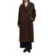 Mod Ref Karoline Classic Double-breast Coat In Brown In Brown