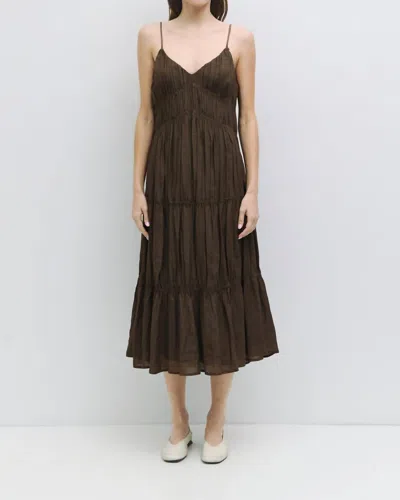 Mod Ref Kendra Dress In Brown