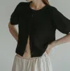 Mod Ref Laura Cardigan In Black