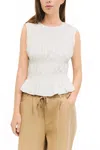 Mod Ref Lianne Top In White In White