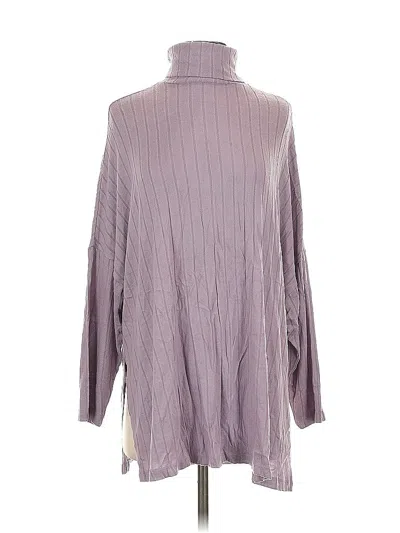 Pre-owned Mod Ref Long Sleeve Turtleneck In Purple