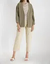 Mod Ref Pear Utility Jacket In Olive In Green