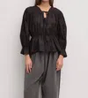 Mod Ref Selina Top In Black In Black