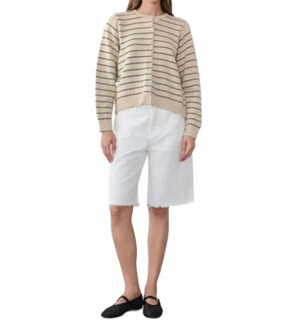 Mod Ref Shae Cardigan In Beige In Neutral