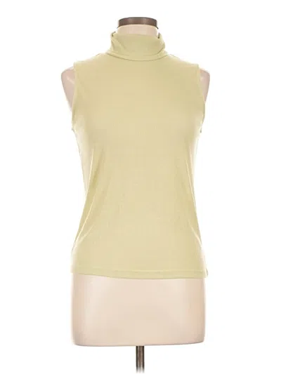 Pre-owned Mod Ref Short Sleeve Turtleneck In Yellow