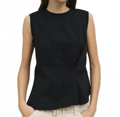 Mod Ref Sienna Sleeveless Top In Black