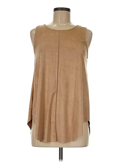 Pre-owned Mod Ref Sleeveless Blouse In Brown