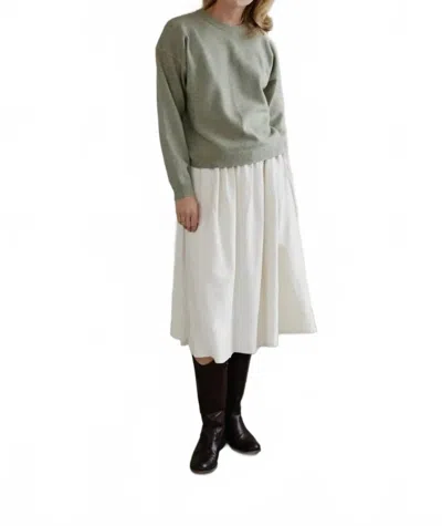 Mod Ref Sutton Knit Sweater In Sage