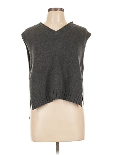 Pre-owned Mod Ref Sweater Vest In Gray