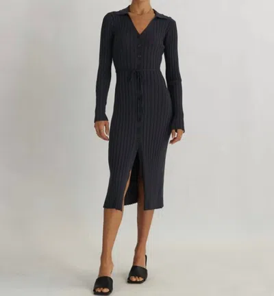 Mod Ref The Dana Dress In Charcoal