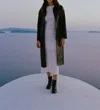 Mod Ref The Dextra Coat In Black In Black
