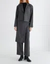 Mod Ref The Harry Blazer In Charcoal In Pink