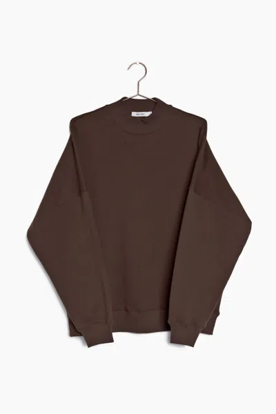 Mod Ref The Troy Sweater In Brown