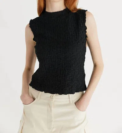 Mod Ref Women's Mae Top In Black In Multi