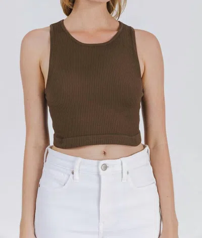Mod Ref Women's The Shani Top In Brown