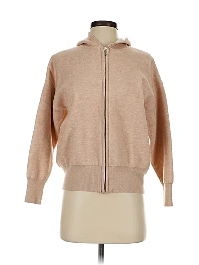 Pre-owned Mod Ref Zip Up Hoodie In Tan