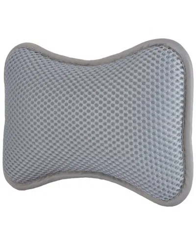 Moda At Home 3d Mesh Spa Pillow In Gray