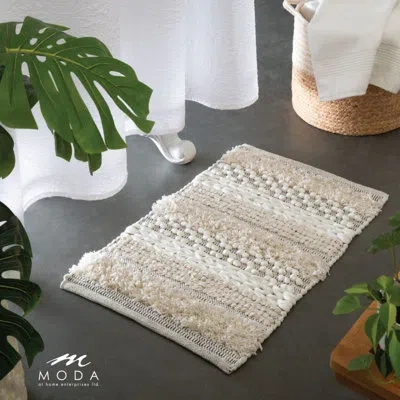 Moda At Home Ankara Cotton Blend Bath Mat