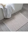 Moda At Home Avignon Bath Mat Cotton In White