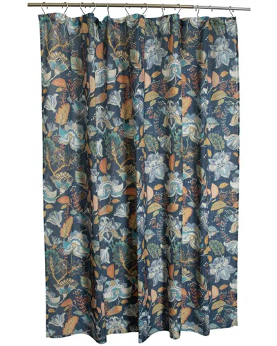 Moda At Home Berwick Shower Curtain Set Of 3 In Blue