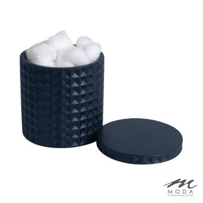 Moda At Home Braemar Bathroom Storage Container In White