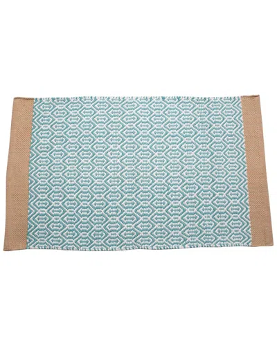 Moda At Home Carmen Bath Mat In Blue