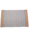 Moda At Home Carmen Bath Mat In Grey