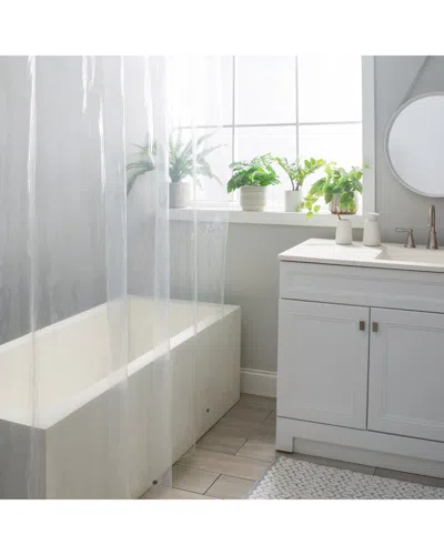 Moda At Home Coronet Shower Stall Liner In Transparent