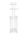 Moda At Home Dunbar Toilet Paper Holder With Shelf