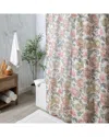 Moda At Home Fall Peony 3pc Shower Curtain Set