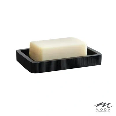 Moda At Home Fitzroy Bathroom Tray In Black