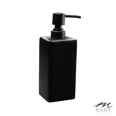 Moda At Home Fitzroy Soap / Lotion Dispenser In Black