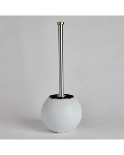 Moda At Home Globe Toilet Brush In White