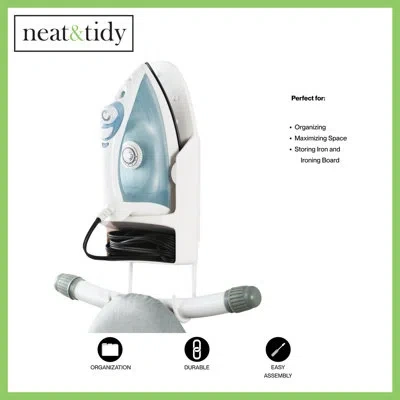 Moda At Home N&t Plastic Wall Mounted Iron Holder