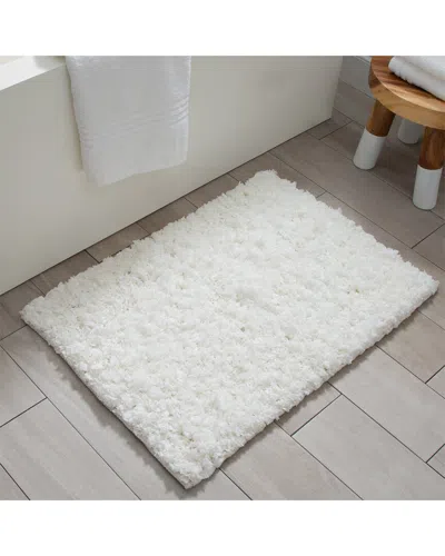 Moda At Home Petal Bath Mat In White