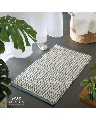 Moda At Home Sedona Bath Mat In Gray