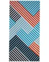 Moda At Home Set Of 2 Keystone Velour Beach Towels