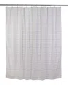 Moda At Home Trafalgar Shower Curtain Set In White