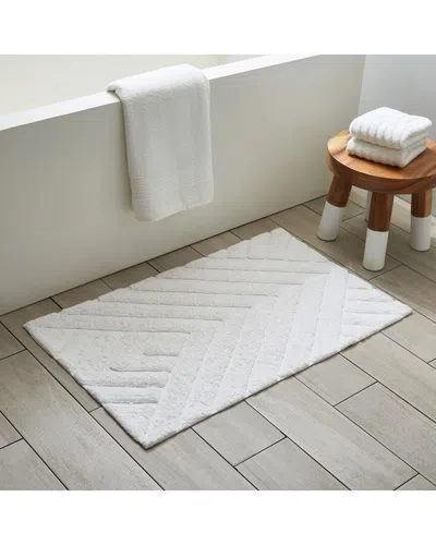 Moda At Home Union Bath Mat In White
