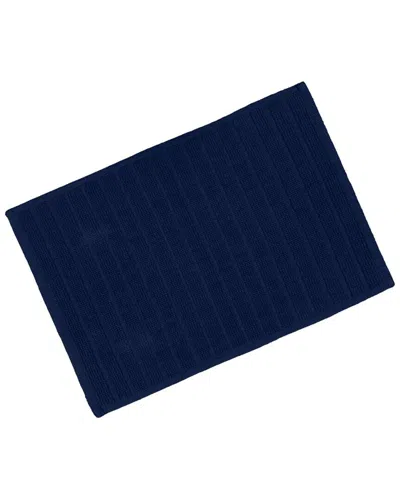 Moda At Home York Anti-slip Bath Mat In Blue