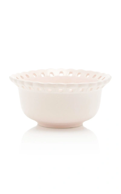 Moda Domus Balconata Creamware Consommé Bowl In Neutral