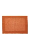 Moda Domus Linen Table Runner In Orange